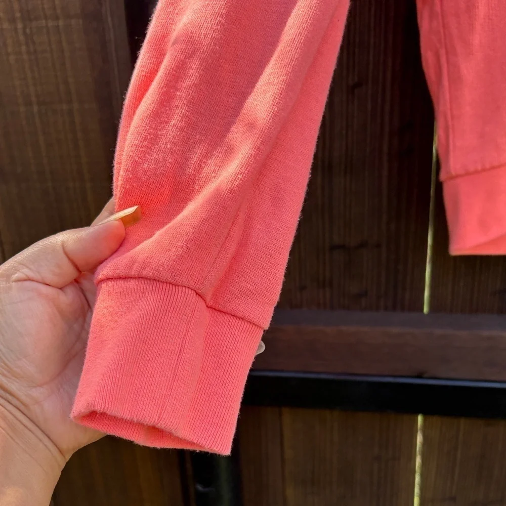 Victoria's Secret Pink Coral Hoodie